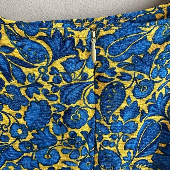 Ann Taylor Petite Floral Side Button Sheath Dress 12P Summer '22 - Picture 7 of 13